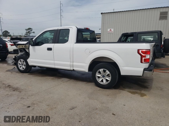 2020 Ford F-150 XL with VIN 1FTEX1CB6LKD29878, listed as a Copart auction lot 50661275 with Not Provided miles and Salvage Title. Bid and sale history available at DreamBid. Image 2.