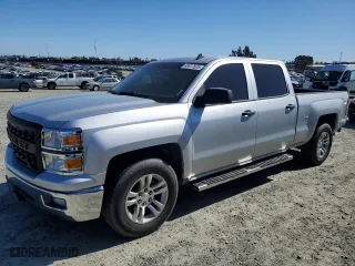 2014 Chevrolet Silverado 1500 LT with VIN 3GCPCREC7EG360480, listed as a Copart auction lot 46917625 with 187,022 mi miles and Salvage Title. Bid and sale history available at carsss.com. Image 1.
