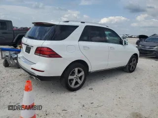 2017 Mercedes-Benz GLE 350 with VIN 4JGDA5JB0HA993089, listed as a Copart auction lot 54891965 with 100,879 mi miles and Clean title. Bid and sale history available at DreamBid. Image 3.
