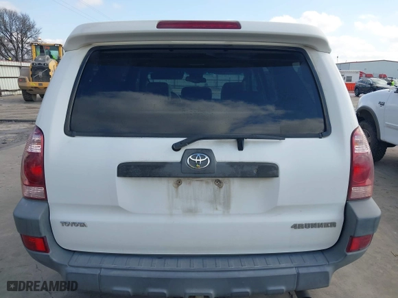 2003 Toyota 4Runner SR5 with VIN JTEZU14R730004590, listed as a IAAI auction lot 41482626 with 274,698 mi miles. Bid and sale history available at carsss.com. Image 16.
