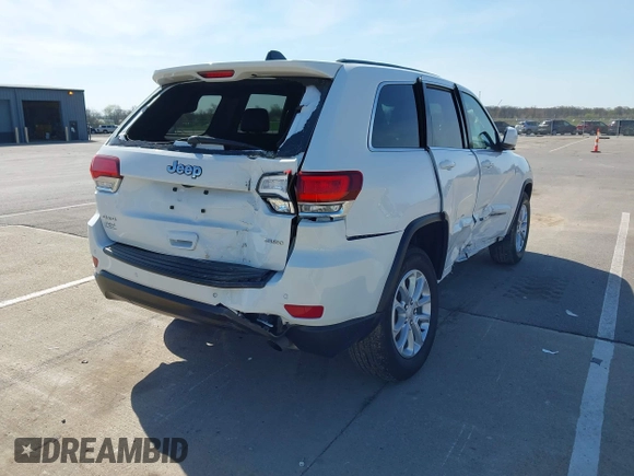 2022 Jeep Grand Cherokee Laredo X z VIN 1C4RJFAG7NC149692, wystawiony jako IAAI lot #42119197 z przebiegiem 37 835 mil mil oraz . Historia ofert i sprzedaży dostępna na DreamBid. Obrazek 6.