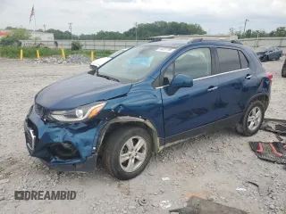 2020 Chevrolet Trax LT with VIN 3GNCJPSB2LL284263, listed as a Copart auction lot 54651795 with Not provided miles and Salvage title. Bid and sale history available at DreamBid. Image 1.