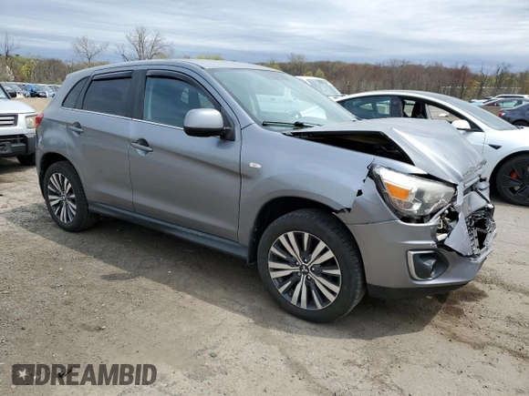 2013 Mitsubishi Outlander Sport SE with VIN 4A4AR4AUXDE014251, listed as a Copart auction lot 53883495 with 111,028 mi miles and Salvage Title. Bid and sale history available at carsss.com. Image 4.