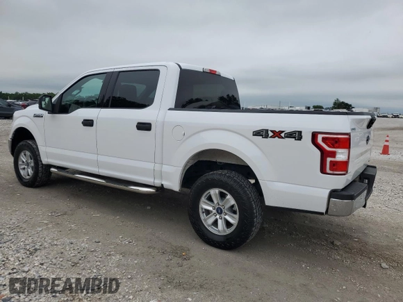 2020 Ford F-150 XL with VIN 1FTEW1E43LKD42136, listed as a Copart auction lot 59444145 with 142,294 mi miles and Salvage title. Bid and sale history available at DreamBid. Image 2.