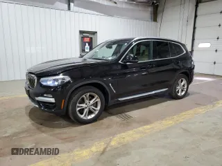 2019 BMW X3 xDrive30i with VIN 5UXTR9C51KLD94738, listed as a Copart auction lot 50211825 with 103,176 mi miles and Salvage Title. Bid and sale history available at carsss.com. Image 1.