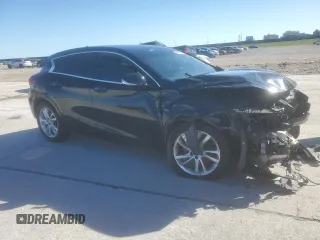 2017 Infiniti QX30 Premium with VIN SJKCH5CP9HA025624, listed as a Copart auction lot 86900434 with Not Provided miles and Salvage Title. Bid and sale history available at DreamBid. Image 4.