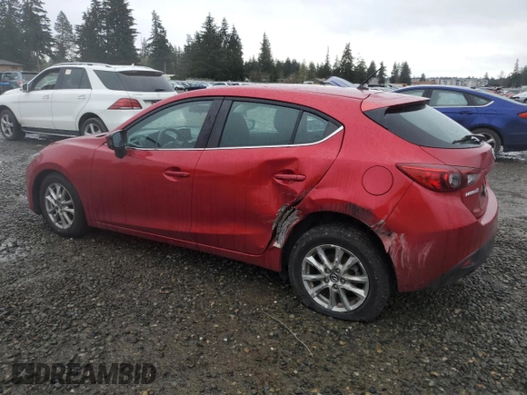 2016 Mazda 3 i Touring with VIN 3MZBM1L76GM319998, listed as a Copart auction lot 52292625 with 67,784 mi miles and Salvage title. Bid and sale history available at DreamBid. Image 2.