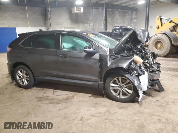 2017 Ford Edge Titanium with VIN 2FMPK4K95HBC40176, listed as a Copart auction lot 51177635 with 96,936 mi miles and Salvage Title. Bid and sale history available at carsss.com. Image 4.