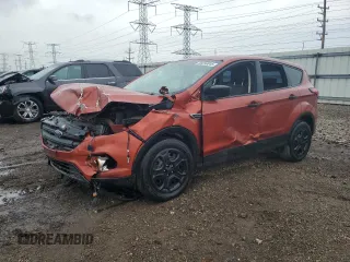 2019 Ford Escape S with VIN 1FMCU0F75KUC55191, listed as a Copart auction lot 58236645 with Not provided miles and Salvage title. Bid and sale history available at DreamBid. Image 1.