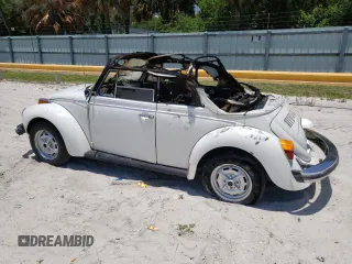 1979 Volkswagen Beetle with VIN 1592037911, listed as a Copart auction lot 57837324 with Not provided miles and Non repairable. Bid and sale history available at DreamBid. Image 2.