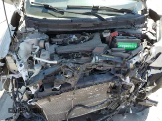 2017 Nissan Rogue SV with VIN KNMAT2MV4HP588324, listed as a Copart auction lot 61448755 with 43,596 mi miles and Salvage title. Bid and sale history available at DreamBid. Image 12.