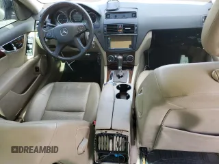 2009 Mercedes-Benz C 300 Sport with VIN WDDGF81X59F265844, listed as a Copart auction lot 53317415 with 209,533 mi miles and Salvage title. Bid and sale history available at DreamBid. Image 8.