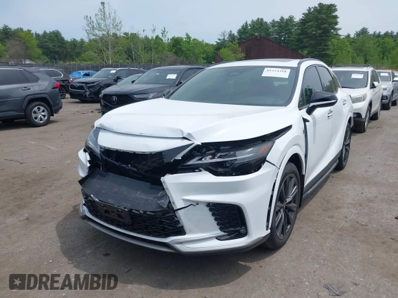2025 Lexus RX 350 с VIN 2T2BAMCA4SC098441, выставлен на аукционе IAAI как лот 42324318 с пробегом 4 287 миль миль и . История ставок и продаж доступна на DreamBid. Изображение 2.