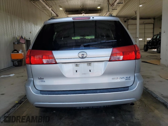 2005 Toyota Sienna XLE with VIN 5TDBA22C05S052869, listed as a Copart auction lot 54160675 with 147,742 mi miles and Salvage Title. Bid and sale history available at carsss.com. Image 6.