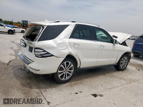 2017 Mercedes-Benz GLE 350 with VIN 4JGDA5JB8HA959109, listed as a Copart auction lot 56935135 with 99,425 mi miles and Salvage title. Bid and sale history available at DreamBid. Image 3.