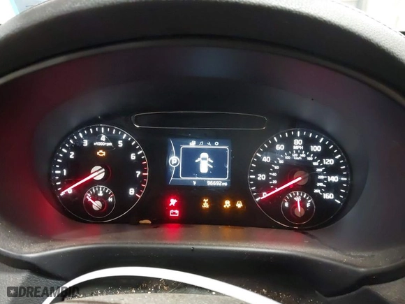 2017 Kia Sorento LX with VIN 5XYPGDA31HG323621, listed as a IAAI auction lot 41548520 with 96,692 mi miles. Bid and sale history available at carsss.com. Image 7.