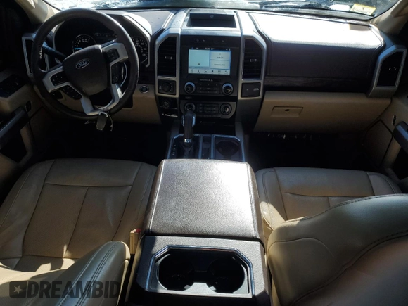 2018 Ford F-150 XL with VIN 1FTEW1EG0JFB07905, listed as a Copart auction lot 43065005 with 132,923 mi miles and Salvage Title. Bid and sale history available at carsss.com. Image 8.