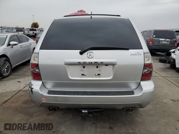 2005 Acura MDX Touring with VIN 2HNYD18955H560111, listed as a Copart auction lot 81768234 with 0 mi miles and Salvage Title. Bid and sale history available at carsss.com. Image 6.