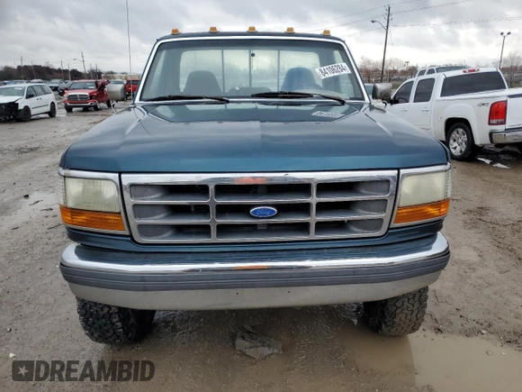 1997 Ford F-350 with VIN 1FTHF36G8VEB56577, listed as a Copart auction lot 84106284 with 126,868 mi miles and Salvage title. Bid and sale history available at DreamBid. Image 5.