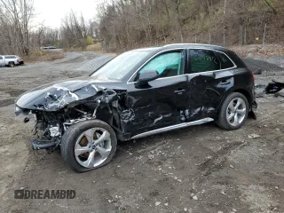 2021 Audi Q5 Premium Plus with VIN WA1BAAFY5M2023769, listed as a Copart auction lot 69198912 with 0 mi miles. Bid and sale history available at carsss.com. Image 1.