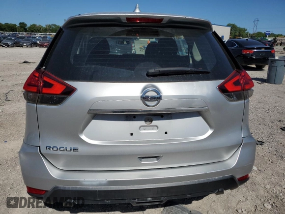 2017 Nissan Rogue SV with VIN KNMAT2MT9HP513570, listed as a Copart auction lot 56468365 with 97,066 mi miles and Salvage title. Bid and sale history available at DreamBid. Image 6.