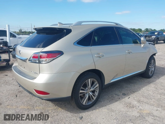 2015 Lexus RX 350 with VIN 2T2ZK1BA0FC154358, listed as a IAAI auction lot 42031264 with 86,040 mi miles and . Bid and sale history available at carsss.com. Image 4.