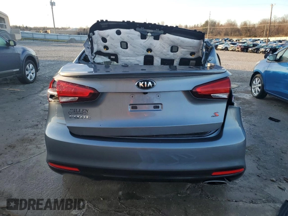2018 Kia Forte LX with VIN 3KPFL4A74JE202689, listed as a Copart auction lot 46548415 with 25,196 mi miles and Non Repairable. Bid and sale history available at carsss.com. Image 6.
