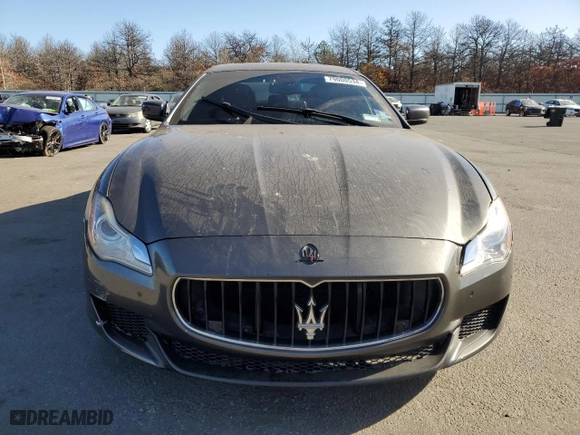 2015 Maserati Quattroporte S Q4 with VIN ZAM56RRA7F1147810, listed as a Copart auction lot 79000534 with 84,756 mi miles and Salvage Title. Bid and sale history available at carsss.com. Image 5.