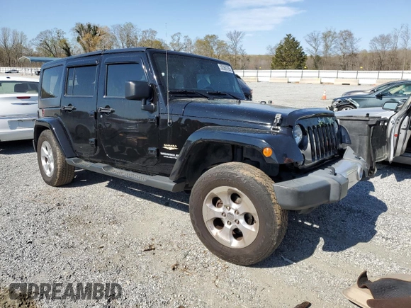 2014 Jeep Wrangler Unlimited Sahara with VIN 1C4BJWEG1EL102203, listed as a Copart auction lot 50360705 with 89,831 mi miles and Salvage Title. Bid and sale history available at carsss.com. Image 4.