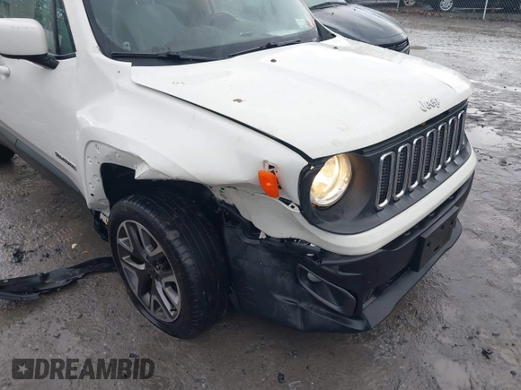 2016 Jeep Renegade Latitude with VIN ZACCJBBT5GPD29715, listed as a IAAI auction lot 41211353 with 54,924 mi miles and . Bid and sale history available at DreamBid. Image 6.