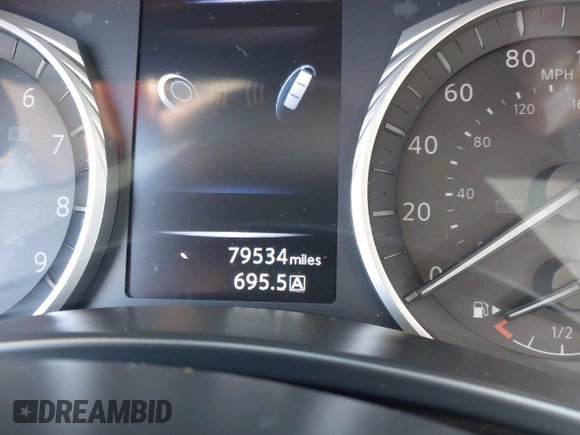 2019 Infiniti Q50 Luxe with VIN JN1EV7AR6KM550475, listed as a IAAI auction lot 42059071 with 79,534 mi miles and . Bid and sale history available at DreamBid. Image 15.