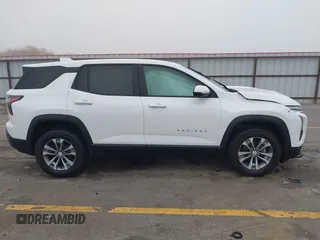 2025 Chevrolet Equinox AWD LT with VIN 3GNAXPEG1SL102774, listed as a IAAI auction lot 41193198 with 3,279 mi miles. Bid and sale history available at carsss.com. Image 13.
