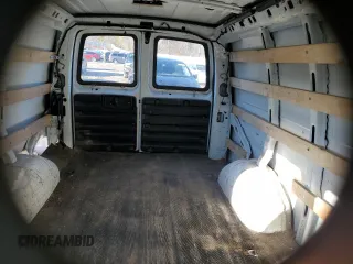 2017 GMC Savana Cargo Van with VIN 1GTW7AFF3H1915907, listed as a Copart auction lot 47096725 with 90,895 mi miles and Salvage Title. Bid and sale history available at carsss.com. Image 10.
