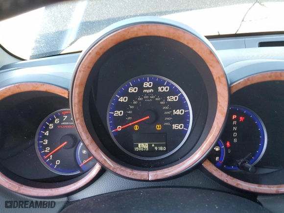2009 Acura RDX Tech Pkg with VIN 5J8TB18599A002254, listed as a Copart auction lot 43114785 with 159,673 mi miles and Salvage Title. Bid and sale history available at carsss.com. Image 9.