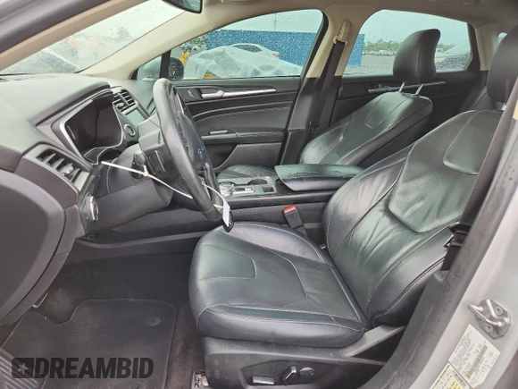 2018 Ford Fusion Titanium with VIN 3FA6P0D91JR207051, listed as a Copart auction lot 59539135 with 204,017 mi miles and Salvage title. Bid and sale history available at DreamBid. Image 7.