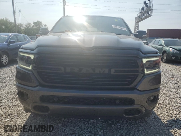 2020 Ram 1500 Big Horn with VIN 1C6SRFFT7LN103207, listed as a Copart auction lot 55208895 with 71,610 mi miles and Salvage title. Bid and sale history available at DreamBid. Image 5.