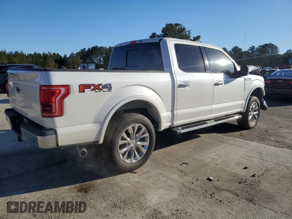 2017 Ford F-150 XL with VIN 1FTEW1EFXHFC29284, listed as a Copart auction lot 46331125 with 153,768 mi miles and Salvage Title. Bid and sale history available at carsss.com. Image 3.