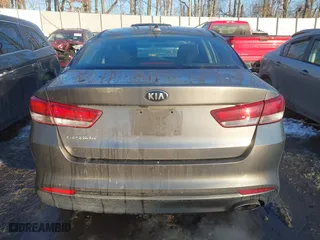 2016 Kia Optima LX with VIN 5XXGT4L39GG014281, listed as a IAAI auction lot 41367750 with 102,683 mi miles. Bid and sale history available at carsss.com. Image 16.
