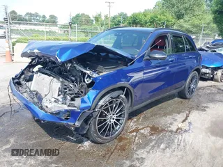 2020 Mercedes-Benz GLC with VIN WDC0G8EB1LF705695, listed as a IAAI auction lot 39381915 with 14,364 mi miles. Bid and sale history available at carsss.com. Image 16.