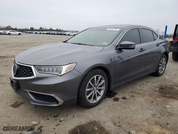 2020 Acura TLX with VIN 19UUB1F31LA007431, listed as a Copart auction lot 48993765 with 116,375 mi miles and Salvage Title. Bid and sale history available at carsss.com. Image 1.
