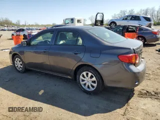 2009 Toyota Corolla with VIN JTDBL40E99J006440, listed as a Copart auction lot 53666405 with 190,060 mi miles and Salvage Title. Bid and sale history available at carsss.com. Image 2.