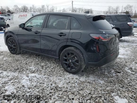 2024 Honda HR-V Sport with VIN 3CZRZ2H59RM758786, listed as a Copart auction lot 45756845 with 21,430 mi miles and Salvage Title. Bid and sale history available at carsss.com. Image 2.