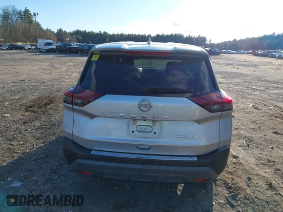 2022 Nissan Rogue SV with VIN 5N1BT3BB3NC708485, listed as a IAAI auction lot 40976033 with 87,517 mi miles. Bid and sale history available at carsss.com. Image 16.