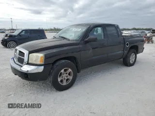 2005 Dodge Dakota SLT with VIN 1D7HE48N05S335725, listed as a Copart auction lot 89332925 with 190,520 mi miles and Clean Title. Bid and sale history available at DreamBid. Image 1.