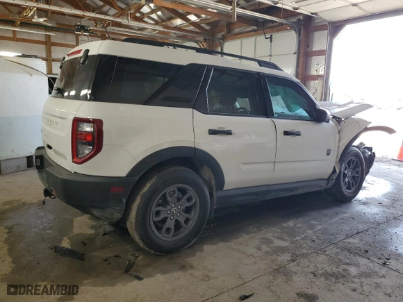 2023 Ford Bronco Sport Big Bend with VIN 3FMCR9B64PRE36123, listed as a Copart auction lot 44569115 with 0 mi miles and Non Repairable. Bid and sale history available at carsss.com. Image 3.