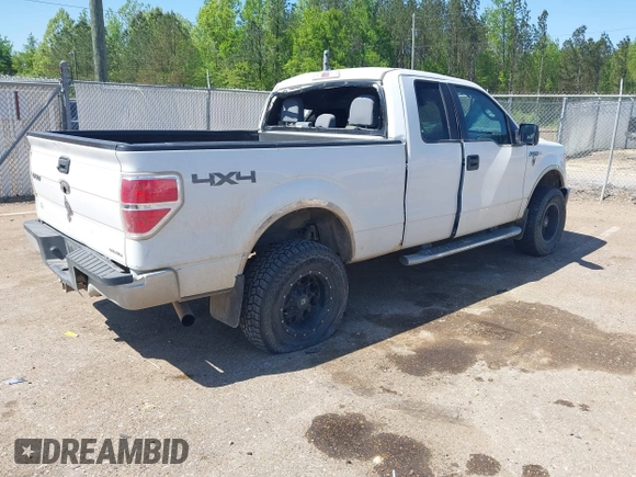2013 Ford F-150 XL with VIN 1FTFX1EFXDFC59882, listed as a IAAI auction lot 42025983 with 291,615 mi miles and . Bid and sale history available at carsss.com. Image 4.