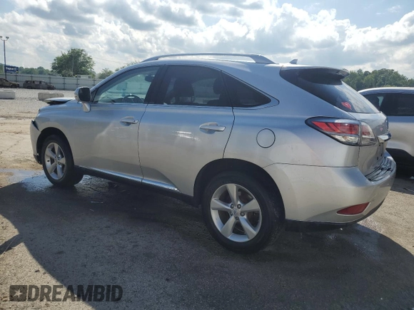 2013 Lexus RX 350 with VIN JTJBK1BA5D2034408, listed as a Copart auction lot 59668335 with 93,484 mi miles and Salvage title. Bid and sale history available at DreamBid. Image 2.