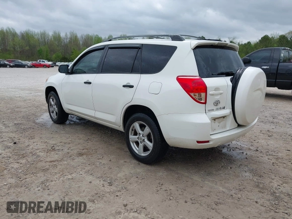 2008 Toyota RAV4 with VIN JTMZD33VX85078210, listed as a IAAI auction lot 41944108 with 110,518 mi miles. Bid and sale history available at carsss.com. Image 3.