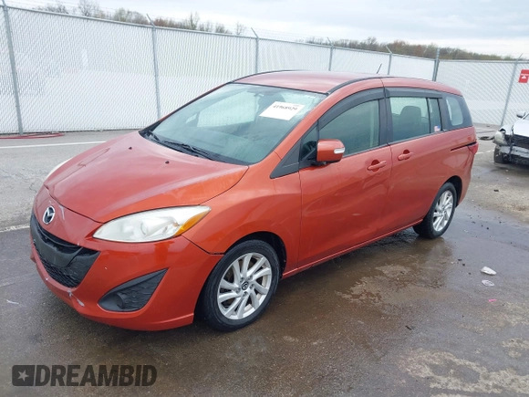 2014 Mazda Mazda5 Sport with VIN JM1CW2BLXE0163261, listed as a IAAI auction lot 41968929 with 149,215 mi miles. Bid and sale history available at carsss.com. Image 21.