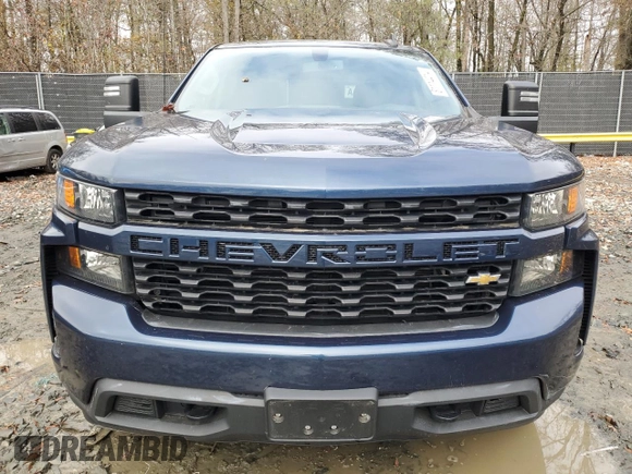 2019 Chevrolet Silverado 1500 Custom with VIN 3GCUYBEF8KG700236, listed as a Copart auction lot 81114414 with 40,668 mi miles and Salvage Title. Bid and sale history available at DreamBid. Image 5.